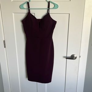 maroon dress size 11/12